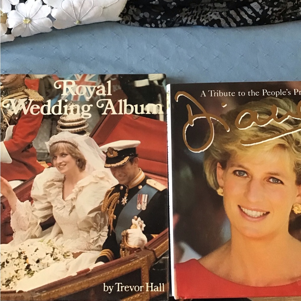 Source Unknown Royal Wedding Album and Diana Tribute Book